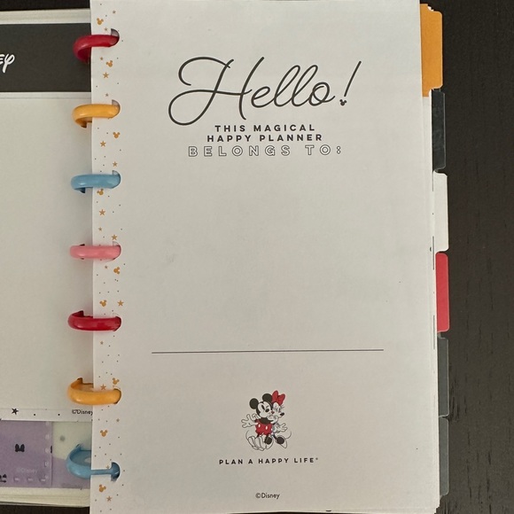 Undated The Happy Planner Disney Monthly Planner - Picture 4 of 11